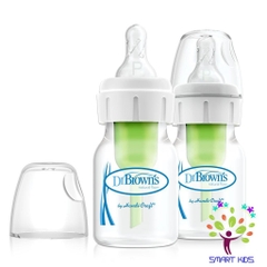 Bình sữa Dr Brown's cổ thường options Plus 60ml/120ml/250ml