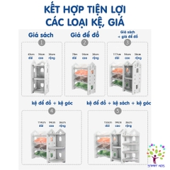 Kệ đồ chơi Holla tủ đồ chơi