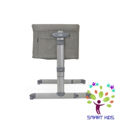 NÔI NGỦ CẠNH GIƯỜNG JOIE ROOMIE GLIDE FOGGY GRAY