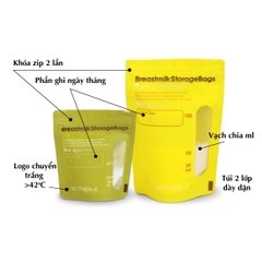 TÚI TRỮ SỮA NON MOTHER-K HÀN QUỐC (30C)