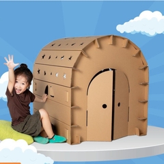 Nhà Bìa Carton Cho Bé Siêu Đẹp, Chắc Chắn - Nhà Đồ Chơi Lắp Ghép Thông Minh Cho Bé