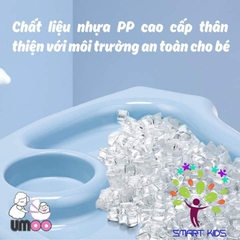 Ghế ăn dặm Umoo UM-0492 mẫu to bản nâng cấp