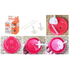 Ống hút thay thế cho cốc tập uống 3 giai đoạn Richell S-1
