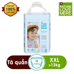 Tã/ Bỉm quần Nature Love Mere Super Slim L30/XL24/XXL20
