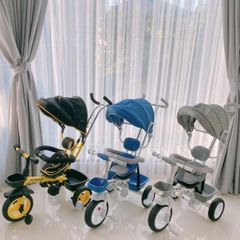 XE ĐẠP- XE ĐẨY ĐA CHỨC NĂNG UMOO CÓ MÁI CHE