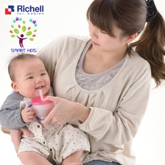 Cốc tập uống 3 giai đoạn Richell Nhật Bản chính hãng