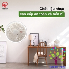 Quạt đối lưu không khí Iris Ohyama MKC15 Quạt điện nhỏ để bàn điều khiển từ xa