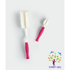 Bộ Cọ Rửa Bình Sữa Quay 360 Độ Tiện Lợi An Toàn Cho Bé Mamamy