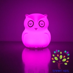 Đèn ngủ di động đổi màu bằng silicone bbluv Hibu