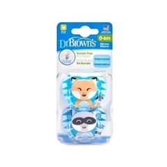 Bộ 2 ti giả chỉnh nha hình thú Dr Brown's