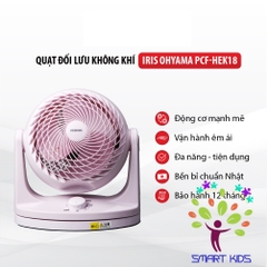 Quạt đối lưu điều hòa không khí Iris Ohyama PCF-HEK18 Quạt để bàn sử dụng cho văn phòng, phòng ngủ, phòng khách