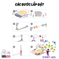 Thảm đàn Umoo UM-07124 mẫu mới nhất