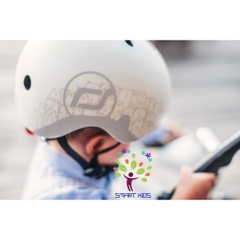 Mũ đội đầu phản quang cho bé Scoot and Ride
