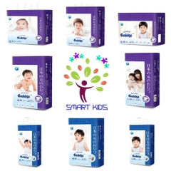 Bỉm dán/quần Goldgi+ Nhật 2020 Size Nb92/S84/M66/M60/L56/L48/XL46/XL44/XXL34