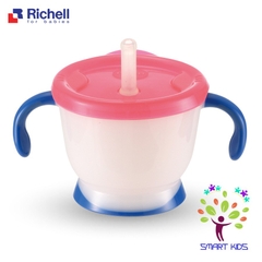 Cốc tập uống 3 giai đoạn Richell Nhật Bản chính hãng