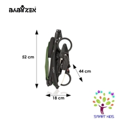 Xe đẩy BABYZEN YOYO+ 0M+ Màu Đỏ Cam