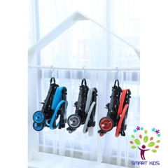 Xe đẩy du lịch Vovo Play Kids - đảo chiều, gấp gọn, có mái che