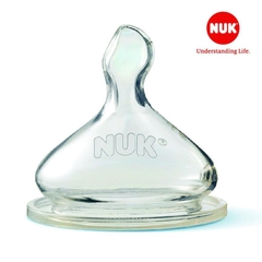 Bộ 2 Núm Ti Cho Bình Sữa Nuk Premium Choice+ Silicone