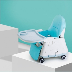 Ghế ăn dặm Umoo 3 chức năng - có đệm + bánh xe UM-05146