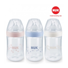 BÌNH SỮA NUK NATURE SENSE NHỰA PP 150ml/260ml núm ti S1-M/S2-M
