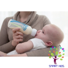 Bình sữa cổ thường Dr.Brown's Deco nhựa PP Option Plus 250ml- 81105