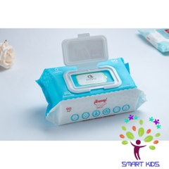 Khăn ướt trẻ em dịu nhẹ Ikami Purity ( 90 tờ)