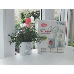 MÁY HÚT SỮA ĐIỆN ĐÔI - CÓ MATXA SILICON PREMIUM ALLEGRO# UNIMOM UM872002