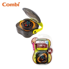 11576 Ty ngậm chống hằn size L màu xanh kèm hộp Combi