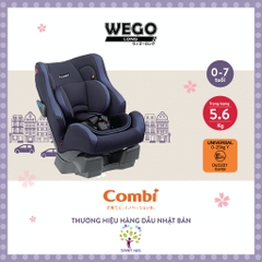 Ghế ngồi ô tô Combi Wego Long (0-7Y) xanh navy