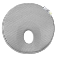 Gối chống bẹt đầu cho bé bbluv Pilo Grey/Ivory