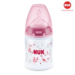 Bình sữa NUK Premium Choice nhựa PP 150ml núm ti Silicone S1 - M