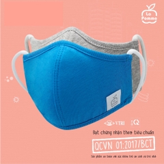 Set 2 chiếc khẩu trang 4 lớp cho bé La pomme 6m-5y