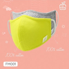 Set 2 chiếc khẩu trang 4 lớp cho bé La pomme 6m-5y