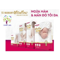 Tã dán tã quần Mamamy Ultraflow nhập khẩu Hàn Quôc S54/M46/L42/XL36 M46/L42/XL32/XXL26