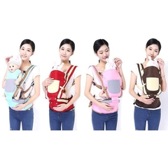 Địu ngồi trẻ em Baby lab 4 tư thế,chống gù lưng 0-36m