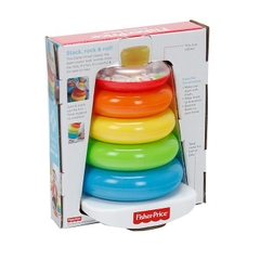 Tháp cầu vồng Fisher Price-Rock a Stack