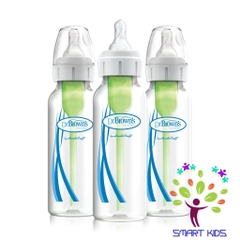 Bộ 3 bình sữa Dr Brown's cổ thường dòng Option + 250ml