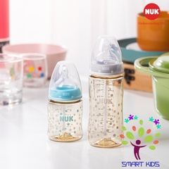 Bình sữa cảm biến nhiệt NUK nhựa PPSU 150ml, 300ml