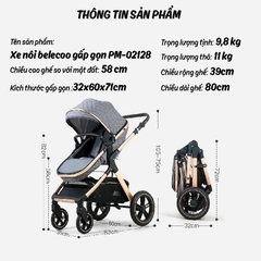 Xe nôi 2 chiều Belecoo PM-0292