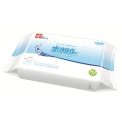 Giấy ướt LEC nước tinh khiết 99,9% E161 80 tờ/gói