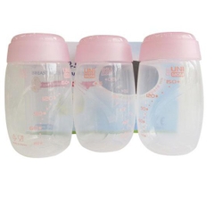 Bình trữ sữa mẹ (đựng sữa mẹ) Unimom - 150ml (bộ 3 bình) UM872170