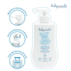 Sữa tắm giữ ẩm chiết xuất hoa sen BABYCOCCOLE 250ml 0M+