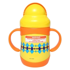 Bình uống nước Nuby giữ nhiệt bằng Inox 360 độ 2 chiều nóng lạnh dung tích 220ml