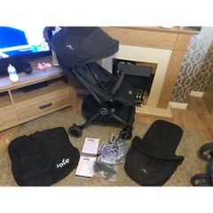 Xe đẩy trẻ em Joie Pact Flex Signature Noir