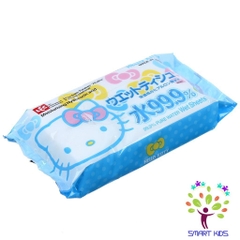 Giấy ướt LEC nước tinh khiết 99,9% Hello Kitty SS237 - 80 tờ