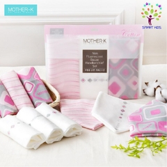 KHĂN SỮA MOTHER-K KHỔ RỘNG 30x30cm Made in Korea(10 chiếc)
