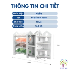 Kệ đồ chơi Holla tủ đồ chơi