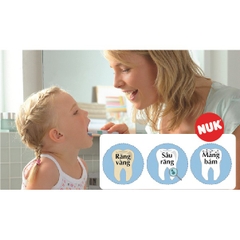 KEM ĐÁNH RĂNG TRẺ EM NUK KHÔNG FLOURIDE 3-36 THÁNG (50G)