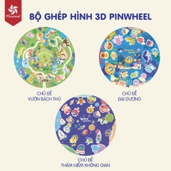 Bộ ghép hình 3D Pinwheel