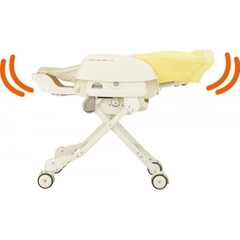 Ghế nôi đa năng rung tự động Nemulila Combi vàng ghi